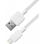 1877726 Defender USB кабель ACH02-01L AM-Lightning, белый, 1m, пакет (87496)