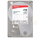 HDWD130UZSVA Toshiba Desktop P300 3.5" HDD SATA-III 3Tb, 7200rpm, 64MB buffer, 1 year