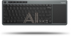 1140104 Клавиатура Rapoo K2600 серый USB беспроводная Multimedia Touch