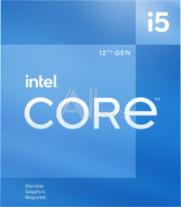 1683389 Процессор Intel Original Core i5 12400F Soc-1700 (CM8071504650609S RL5Z) (2.5GHz) OEM