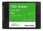SSD WD Western Digital Green 2,5” SATA 480Gb, WDS480G3G0A, 1 year