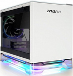 1860531 Корпус Inwin CF08A (A1PLUS) белый 650W miniITX 4x120mm 2xUSB3.0 audio