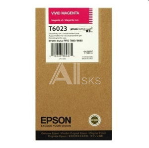 C13T602300 Картридж Epson Singlepack Vivid Magenta T602300
