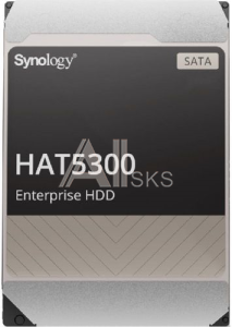 HAT5300-16T Жесткий диск Synology HDD SATA 3,5" 16Tb, 7200 rpm, 512Mb buffer, MTTF 2,5M, 1YW