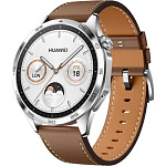 11000407 Часы Huawei Watch GT 4 Phoinix-B19L 46mm Brown Leather