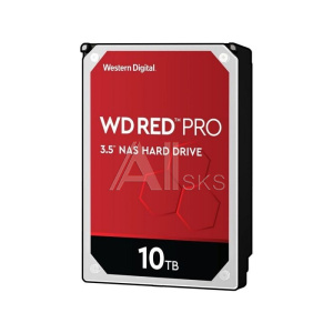 1776041 10TB WD Red Pro (WD102KFBX) {Serial ATA III, 7200- rpm, 256Mb, 3.5"}