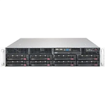 SYS-6029P-TRT Server SUPERMICRO SuperServer 2U 6029P-TRT noCPU(2)2nd Gen Xeon Scalable/TDP 70-205W/ no DIMM(16)/ SATARAID HDD(8)LFF/ 2x10GbE/ 6xLP, M2/ 2x1000W