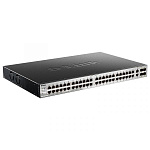 1841337 Коммутатор D-Link SMB D-Link DGS-3130-54TS/B1A PROJ Управляемый L3 стекируемый с 48 портами 10/100/1000Base-T, 2 портами 10GBase-T и 4 портами 10GBase-X SFP+