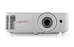Проектор InFocus [IN0061SL] DLP, 4000 lm, 4K UHD (3840 x 2160),1000 000:1, 1.211.59:1, 2xHDMI 2.0, VGA in, 3.5mm in/out, S/PDIF, USB-A (питание), ламп