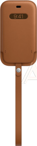 1000601178 Чехол-конверт MagSafe для iPhone 12 mini iPhone 12 mini Leather Sleeve with MagSafe - Saddle Brown