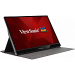 Viewsonic 15.6" VG1655 IPS Portable Monitor 1920x1080 6ms 250cd/m2 178°/178° 50Mln:1 60Hz mini-HDMI 2*USB-С Speakers Pivot Tilt Сover-Сase Silver