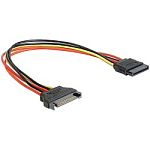 1454309 Cablexpert Удлинитель кабеля питания SATA 15pin(M)/15pin(F), 50см (CC-SATAMF-02)