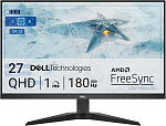Монитор Dell 27" G2725D Bk/BK (IPS; 16:9; 400cd/m2; 1000:1; 1ms; 2560x1440x180Hz; 1,06 bill; AMD FreeSync™ 99% sRGB; DP; 2xHDMI; Tilt; VESA)