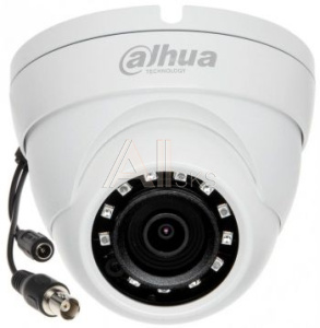 1074788 Камера видеонаблюдения аналоговая Dahua DH-HAC-HDW1220MP-0280B 2.8-2.8мм HD-CVI цв. корп.:белый