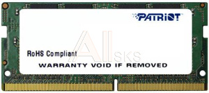 1223877 Модуль памяти для ноутбука SODIMM 8GB PC17000 DDR4 PSD48G213381S PATRIOT