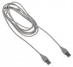485543 Кабель Buro USB A(m) USB A(m) 3м (BHP RET USB_AM30) серый (блистер)