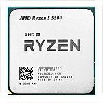 Центральный Процессор AMD RYZEN 5 5500 BOX (Cezanne, 7nm, C6/T12, Base 3,60GHz, Turbo 4,20GHz, Without Graphics, L3 16Mb, TDP 65W, SAM4)