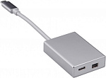 488059 Адаптер Buro BHP miniDisplayPort (f)-USB Type-C (m) 0.1м серебристый