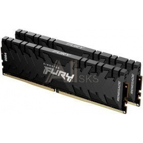 1849503 Kingston DRAM 64GB 3200MHz DDR4 CL16 DIMM (Kit 2x32Gb) FURY Renegade Black KF432C16RBK2/64