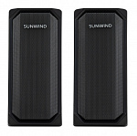 1624690 Колонки SunWind SW-SP300 2.0 черный 10Вт