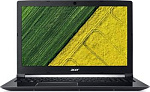 1081967 Ноутбук Acer Aspire 7 A717-72G-77AM Core i7 8750H/8Gb/1Tb/SSD128Gb/nVidia GeForce GTX 1060 6Gb/17.3"/IPS/FHD (1920x1080)/Linpus/black/WiFi/BT/Cam