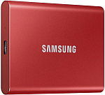 SSD Samsung T7 External 2Tb (2048GB) RED USB 3.2 (MU-PC2T0R/WW) 1year