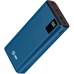 1955390 Мобильный аккумулятор Cactus CS-PBFSYT-20000 20000mAh 3A 2xUSB голубой