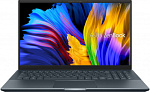 1791499 Ноутбук Asus Zenbook Pro UM535QA-KS238 Ryzen 7 5800H 16Gb SSD512Gb AMD Radeon 15.6" IPS Touch FHD (1920x1080) noOS grey WiFi BT Cam