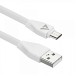 11055747 Кабели USB ACD USB кабель ACD-Life MicroUSB ; USB-A TPE, 1м, белый (ACD-U920-M1W)
