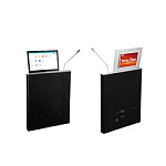 TS-FE185MT, ультратонкий моторизированный LCD монитор 18.5" с микрофоном и вторым LCD экраном 10.1" TS-FE185MT, ультратонкий моторизированный LCD монитор 18.5" с микрофоном и вторым LCD экраном 10.1"