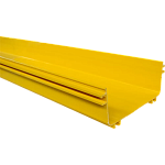 LAN-OT100x240 Прямая секция оптического лотка, 100x240 мм, 2 метра, желтая