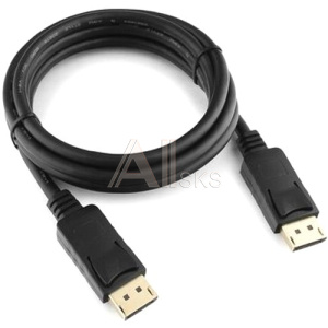 1710865 Кабель DisplayPort Cablexpert, v1.3, 2м, 20M/20M, черный, экран, пакет (CC-DP3-2M)