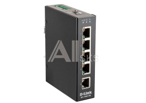 Коммутатор D-LINK DIS-100E-5W/A1A, L2 Unmanaged Industrial Switch with 5 10/100Base-TX ports.1K Mac address, 802.3x Flow Control, Stand-alone, Auto MDI/MDI-X for