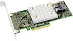 2291000-R Microsemi Adaptec SmartRAID 3154-8I (PCI Express 3.0 x8, LP, MD2), SAS-3 12G, RAID 0,1,10,5,50,6,60, 8port(int2*SFF-8643), 4G