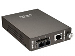 1000734397 Конвертер/ Media Converter 1000Base-T port to 1000Base-LX, SC, Single-mode, 1310nm, 10KM