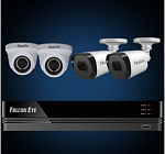 FE-104MHD KIT Office SMART FE-104MHD KIT Офис SMART: Регистратор 4-х канальный+ Камеры: 2 улич., цилиндрические и 2 купольные,+Разветвитель питания+4 кабеля для камер 18 м. 1 SA