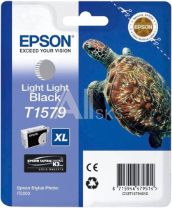 C13T15794010 Картридж Epson I/C R3000 Light Light Black