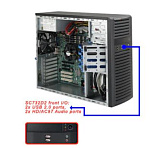 1250952 Корпус для сервера MIDTOWER 900W CSE-732D2-903B SUPERMICRO