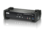 CS1922-AT-G ATEN 2-Port USB 3.0 4K DisplayPort KVMP™ Switch (Cables included)