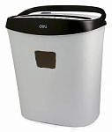 470222 Шредер Deli Smart E9928-EU (секр.P-3)/фрагменты/6лист./15лтр./скрепки/скобы