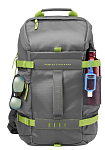 L8J89AA#ABB Сумка HP Case Odyssey Sport Backpack grey/green (for all hpcpq 10-15.6" Notebooks) cons