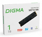1915864 Накопитель SSD Digma PCI-E 4.0 x4 1Tb DGSM4001TM63T Meta M6 M.2 2280