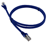 LAN-PC45/S6-0.5-BL Патч-корд LANMASTER LSZH FTP кат.6, 0.5 м, синий