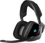 1000554270 Игровая гарнитура Corsair Gaming™ VOID RGB ELITE Wireless Premium Gaming Headset with 7.1 Surround Sound, Carbon