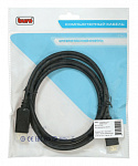 1147189 Кабель аудио-видео Buro v. 1.2 DisplayPort (m)/HDMI (m) 2м. позолоч.конт. черный (BHP DPP_HDMI-2)
