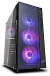 Блок питания DEEPCOOL MATREXX 55 MESH ADD-RGB 4F без БП, боковое окно (закаленное стекло), 3xARGB 120мм вентилятора спереди, 1xARGB 120мм вентилятор сзади, черный,