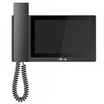 1829711 DAHUA DH-VTH5421E-H Монитор видеодомофона IP 7-и дюймовый, с трубкой, черный, ёмкостной сенсорный экран, поддержка micro-SD до 32Гб, питание DC 12В/Po
