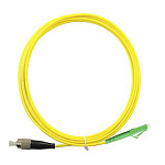 11053055 Cabeus FOP(s)-9-LC/APC-FC/UPC-1m Шнур оптический simplex LC/APC-FC/UPC 9/125 sm 1м LSZH