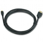 1218823 Gembird HDMI-microHDMI позол.разъемы , 19м/19м,1.8 м,черный, [CC-HDMID-6]