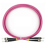 11053639 Cabeus FOP-50-OM4-ST-ST-3m Шнур оптический duplex ST-ST 50/125 mm OM4 3м LSZH